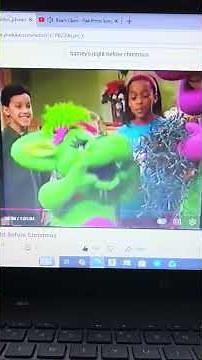 Barney’s Night Before Christmas Babybop & Steve Blow & Blow With With The Shell Horn On The Pawprint