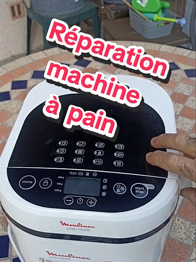 Réparation de machine à pain Moulinex
