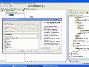 Interfacing R and ArcGIS through Python