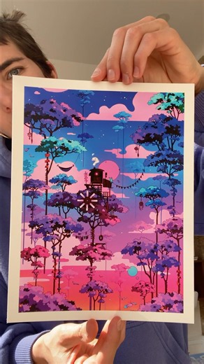 Revealing the Ghibli inspire art that I actually drew myself