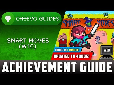 Smart Moves (W10) - UPDATED TO 4000g! | Achievement Guide (PART 4) **1000g IN 1 MINUTE**