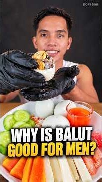 MUKBANG | Balut — Filipino Power Food?! #reel #mukbang #eating #food #eat #Shorts