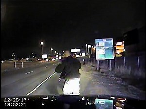 1.1M views · 4.5K shares | WATCH and listen to an edited version of gunfire exchanged between police and a suspect on Interstate 15 in December. Police released the footage today of the event that also injured two bystanders. READ MORE: bit.ly/2EvNYqX | KUTV 2News | Facebook