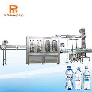 [Hot Item] Automatic 3 in 1 Monobloc Mineral Water Packing Machine Complete Drinking Water Bottling Plant Use Water Bottle Filling and Sealing Machine