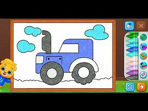 Coloring Games: Coloring Book, Painting, Glow Draw By RV AppStudios [English]