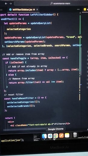 MERN Stack eCommerce | Build Product Filter Page with React Node.js #coding #programming #interview
