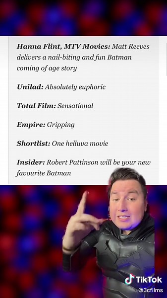 Reply to @movienerd74 The Batman First Reaction #Thebatman #batman #robertpattinson