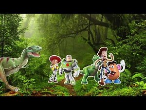 Toy Story & Dinosaur Island Finger Family | Nursery Rhymes For Children