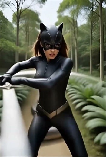 Catwoman vs The Giant Jungle Serpent 4K Cinematic Battle #marvel #theflash