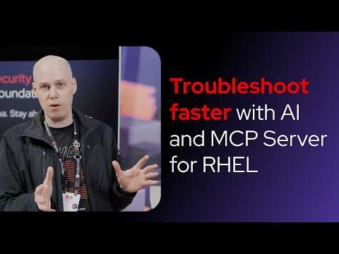 Troubleshoot issues faster with AI and MCP Server for RHEL demo