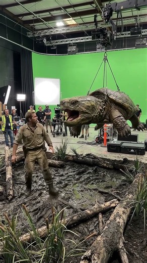 Hollywood Built a Giant Animatronic Turtle 🐢🎬 VFX Behind the Scenes