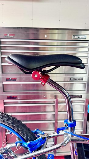 1.7K views · 241 reactions | New Billet Seat Guts Prototype coming soon! This mounts to any 8mm railed seat and fits a 7/8” seat post top. It has 270 degrees of rotation so it will work on bent seat posts as well as straight seat posts. We should hopefully have these end of year 2024 in all colors once we fine tune the fitment. You can sign up for a in stock notification on this item on the product page at Billetbmx.com #billetbmx #bmx #bikes #bmxbikes | Billet BMX | Facebook