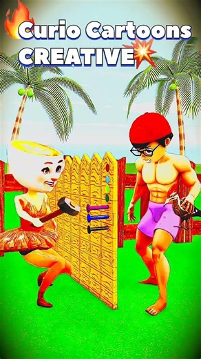 Ballerina Cappuccina Troll 🤣 | Nick Nailed Seven Colors Meme 😂 #shorts