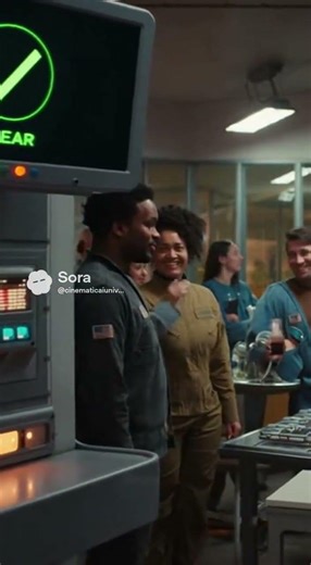 15 sec Sci-Fi Short | Storm Ends #scifivisuals #scifialpha #spacecolony