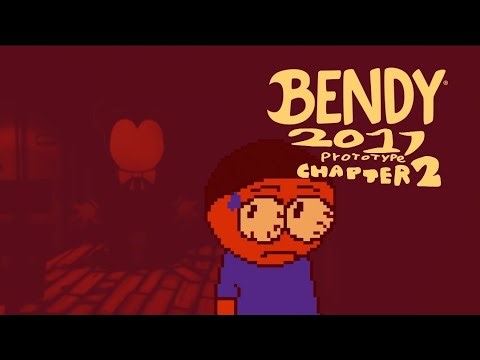 (PART 2) Bendy 2017 Prototype Chapter 2 Second Chance/Secret Area Ending + Extra Secrets