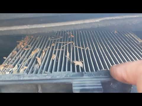 Change cabin filter on Renault Scenic 2