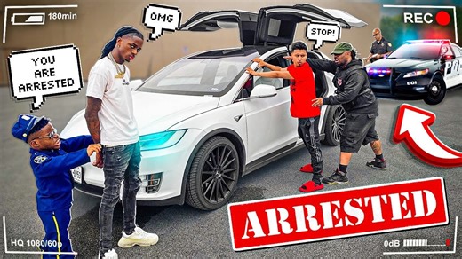 fake POLICE PULL OVER Prank | ARRESTED NYYEAR !