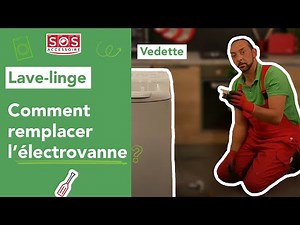 Comment changer l'électrovanne de mon lave-linge Vedette ?