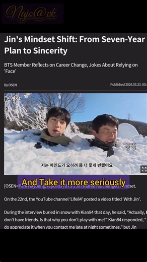 JIN ALMOST LEFT BTS?! 😳 His SHOCKING Confession Changes Everything 💜