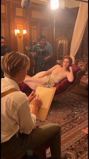 behind the French Girl Moment Titanic behind the scenes #aita #musical #friendship #PersonalUpdate #theater #socialmediapost #localcommunity #friends #music #musicaltheater | كواليس