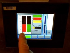 Allen-Bradley ML1100 as PID loop controller (with HMI panel)