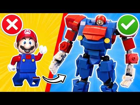 I Built a Giant LEGO Super Mario Mech 🤯
