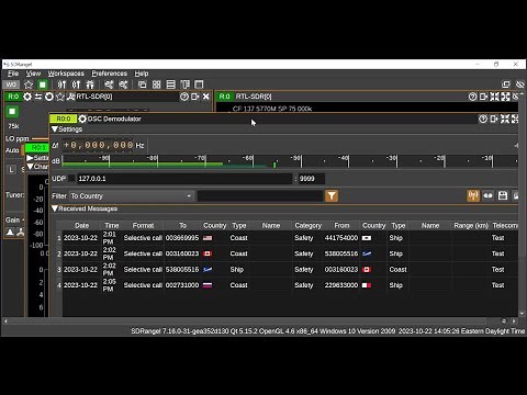 RTL-SDR for HF Marine GMDSS/DSC on SDRAngel