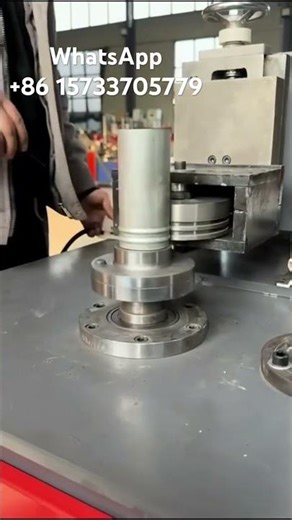 Round pipe threading machine #factory #cncmill #machine #cnc