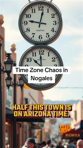 Time Zone Chaos in Nogales US Mexico border history Twin cities border Border crossing explained Border policy history Cross-border culture Port of entry stories Border myths debunked Border city life Border trade facts US Mexico border #BorderHistory #BorderCities #USMexicoBorder #LearnOnTikTok #BorderLife
