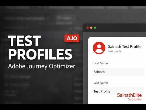 How to Create Test Profiles Using API Ingestion