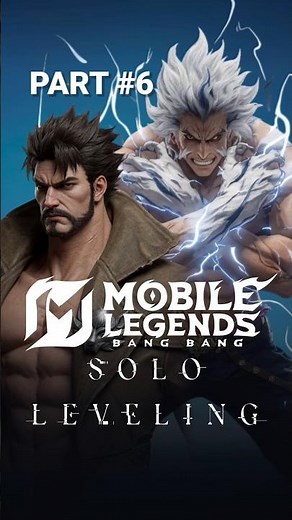 ROGER x BAEK YOONHO | SKILLS CONCEPT | MLBB x SOLO LEVELING #mobilelegends #sololeveling PART 6
