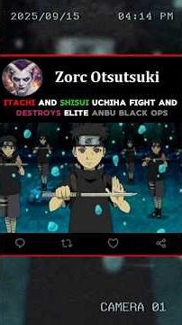 Itachi and Shisui destroys elite ANBU Black Ops 💀
