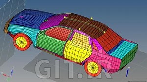 هایپرمش Altair - یادگیری مش بندی و تحلیل استاتیکی خطی