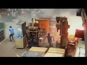 EXPLOSION AND FIRE ACCIDENT AT A DIE-CASTING MACHINE FACTORY