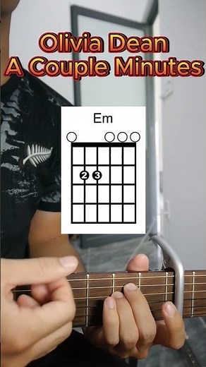 Guitar Tutorial Olivia Dean A Couple Minutes #guitartutorial #guitarlesson #guitar