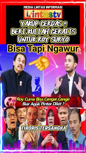 Yakup Cerda Gives Free Lectures to Roy Panci