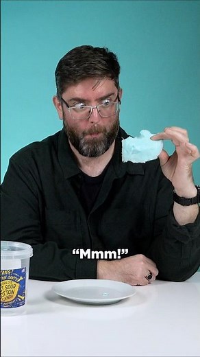 Trying The World's Most Sour Cotton Candy! #shorts