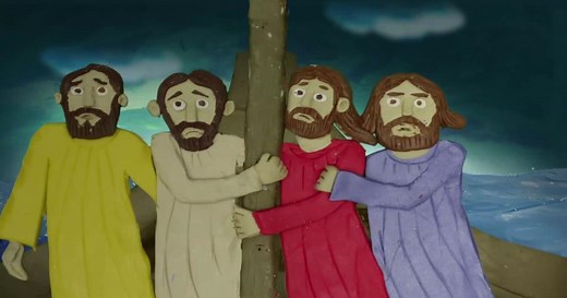 Jesus calms the storm