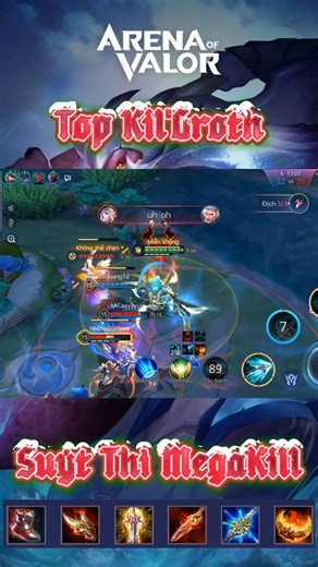 Top Kil'Groth | Súyt Thì MegaKill #shorts #short #lq #shortsviral #kilgroth #games #aov #lqmb