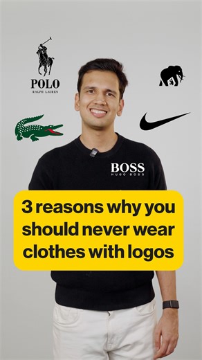 Revant Himatsingka | Never buy clothes with logos! I made this video in 2020, many years before I became Food Pharmer. That time, I was just Revant... | Instagram