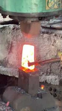 Amazing making an axe ( Part 1 )Time 1:36 #axe #knifeskills #short-video