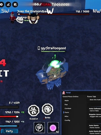 [ GPO ] JUZO INSTANT KILL WITH FERAL HUB