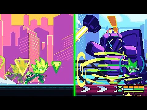 A Beat 'Em Up with Sonic Speed - Advent NEON Steam Demo - Gameplay Showcase