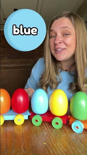 Dinosaur Learning Train🦖 Learn Colors with Dinosaur Eggs #toddlerlearning #shorts