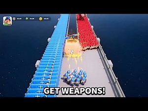 Army Run Game Full Gameplay | Satisfying & Powerful 😈 Anit Gamerz