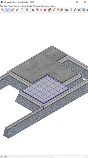 KELASDRAFTER on Instagram: "Ada yg mau di ajarin caranya? 🤔 Bikin 3D Modeling kyk gini di Sketchup gampang banget kok kalo udah tau caranya. Dan ga cuman bikin 3D Model nya doang, tapi bisa di export ke file CAD juga 🔥 Fyi, sekarang bukan cuman di revit doang. di Sketchup juga udah bisa bikin 3D Model dan Gambar Kerja otomatis sekaligus, mantap kan? Ada yg mau kita spill trik nya? #architecture #sketchup #sketchup3d #architect #engineer #engineering #desainrumah #shopdrawing #bim #arsitektur #