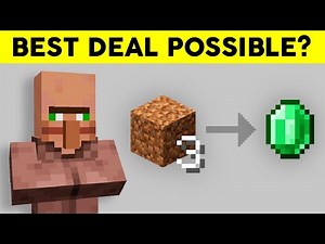 Tricking Villagers & 34 Other Minecraft Facts