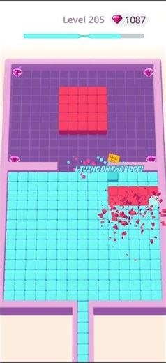 color fill 3d level 205 gameplay in 27 seconds