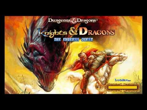 Dungeons and Dragons Knights Open bor game play.