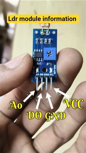 Ldr module information💡 #shorts #electronic